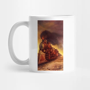 Steampunk Locomotive Mug